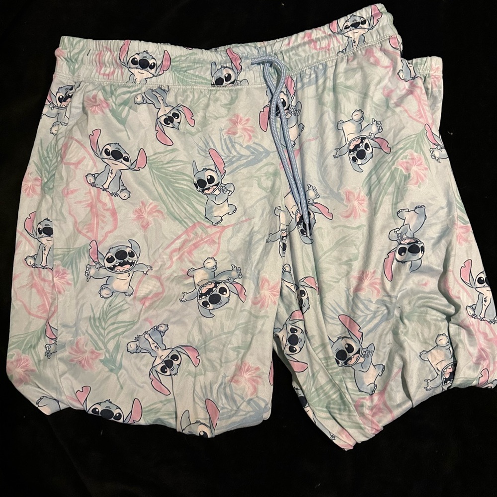 Disney Lilo and Stitch Blue Pajama Pants